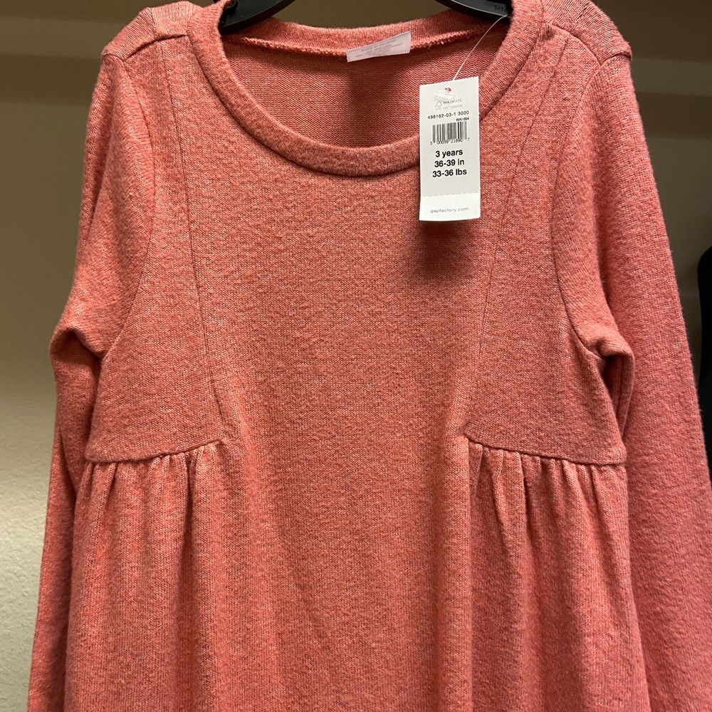 Gap 3T Pink Dress NWT